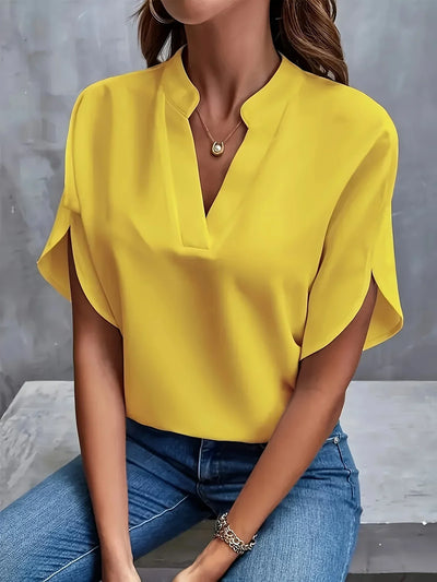 Thalia | Blouse élégante au coupe raffinée