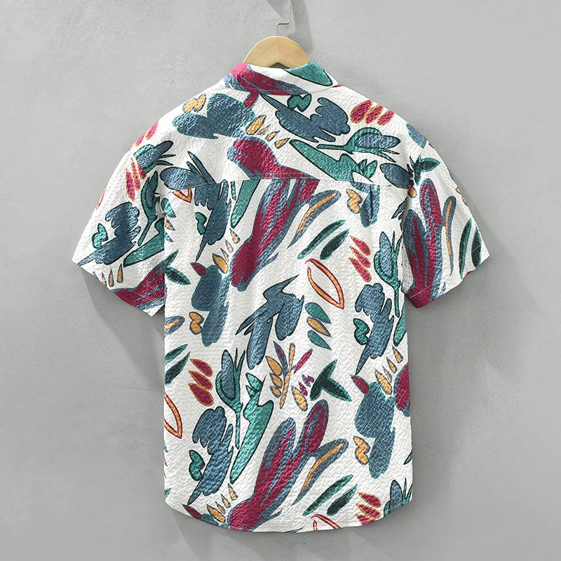 Idris - Chemise Imprimée - Décontracté - Hommes