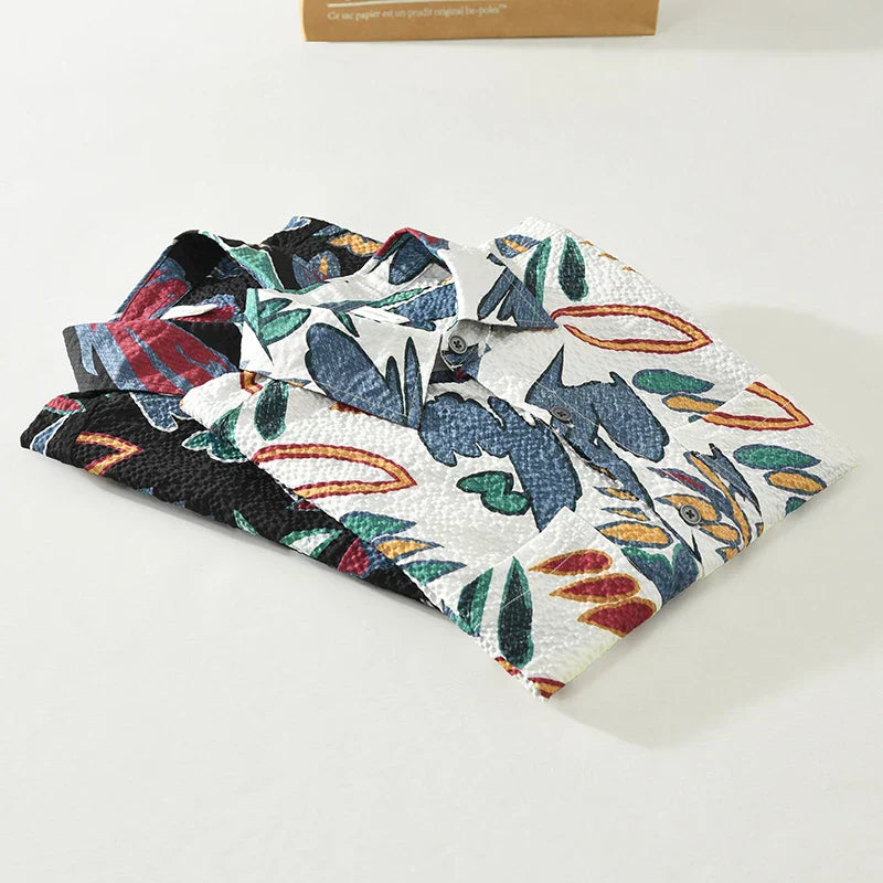 Idris - Chemise Imprimée - Décontracté - Hommes