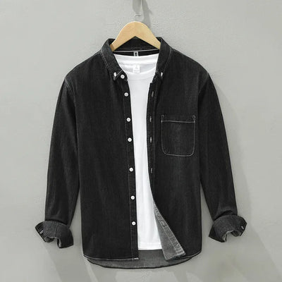 Ezechiël - Chemise en Denim - Intemporel - Hommes