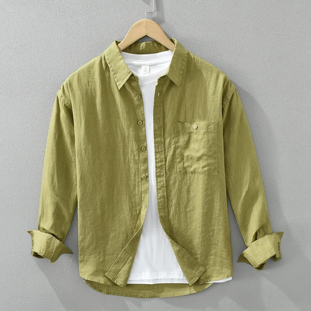 Ellert - Chemise en Lin - Élégant - Hommes