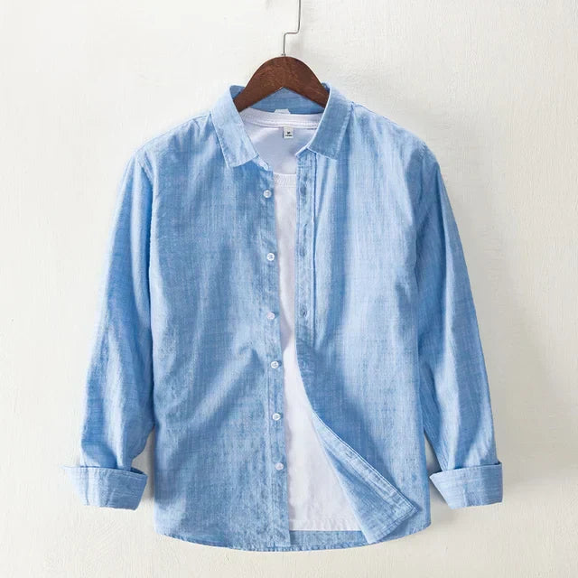 Jax - Chemise pour hommes à manches longues - Confortable - Élégant