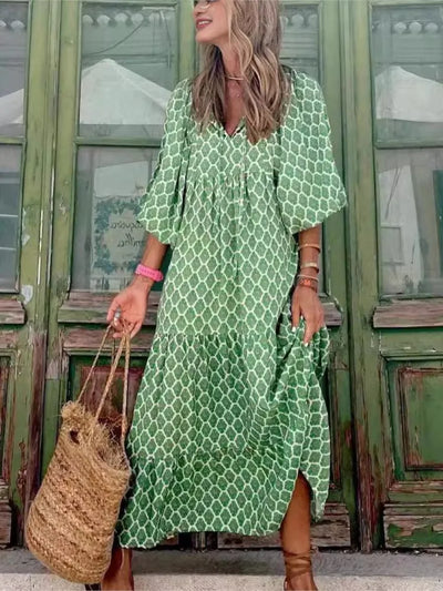 Avril | Robe maxi bohème