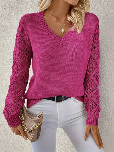 Daisy | Pull à col en V