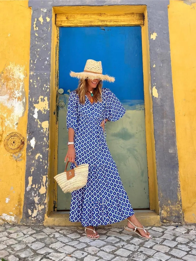 Avril | Robe maxi bohème