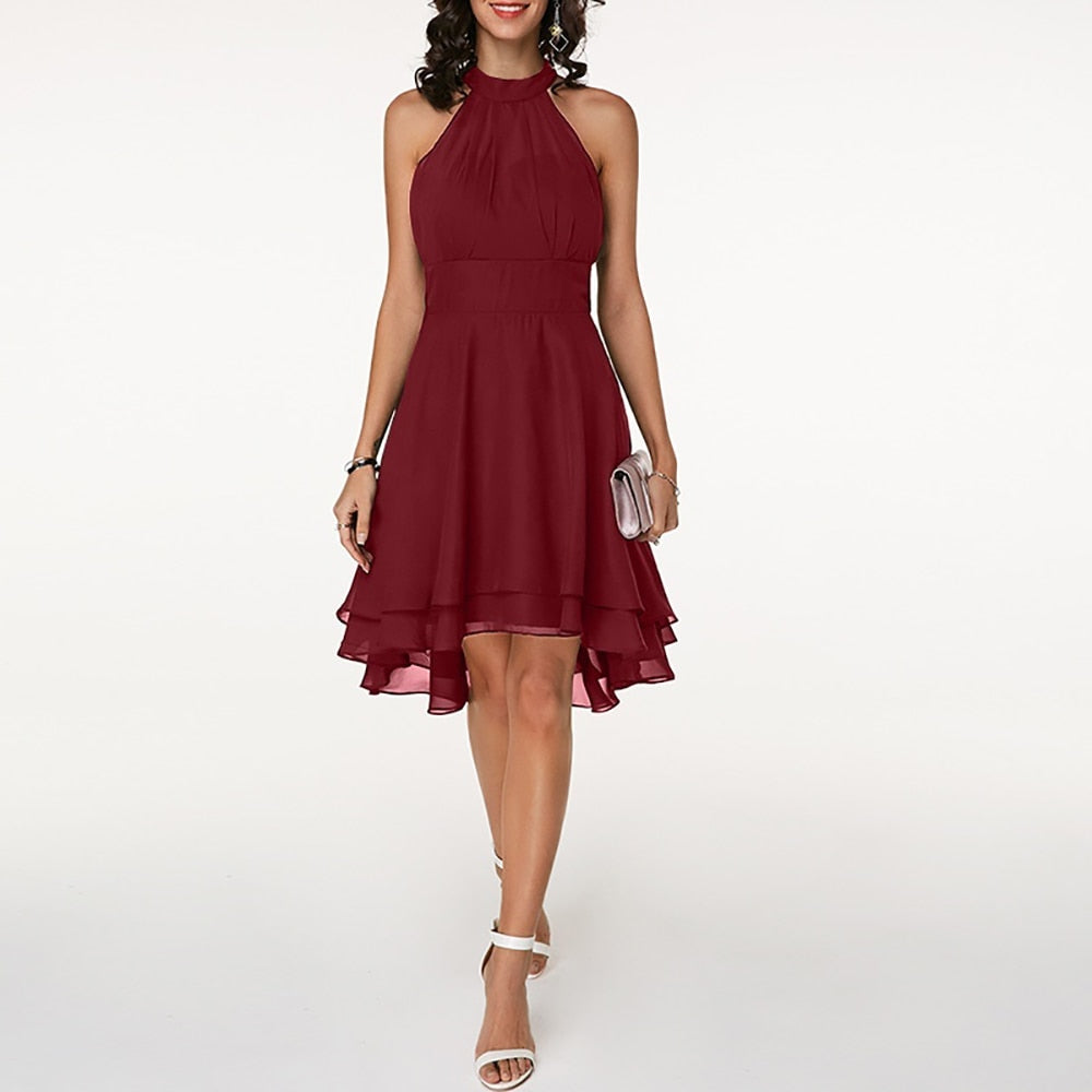 Dakota | Robe élégante avec de charmants volants