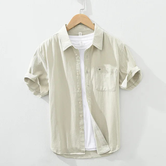 Nolan - Chemise à Manches Courtes - Confortable - Hommes