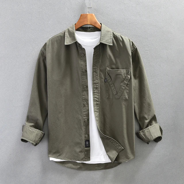 Elian - Chemise Cargo - Décontracté - Hommes