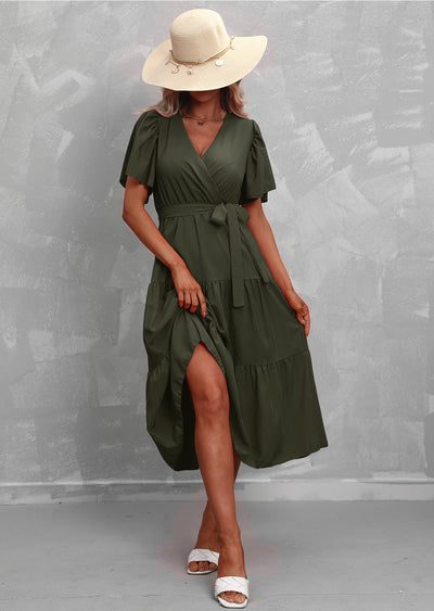 Perle - Robe Midi - Élégante et Raffinée - Femmes