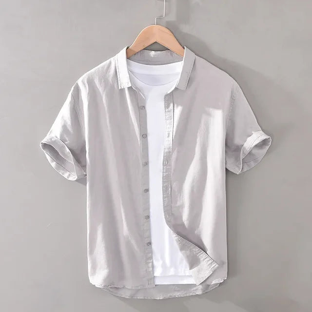 Emmerik - Chemise en lin - Décontractée - Hommes