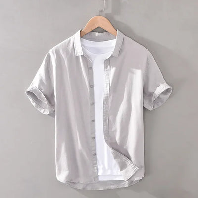 Emmerik - Chemise en lin - Décontractée - Hommes