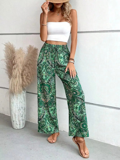 Analyn | Pantalon large bohème