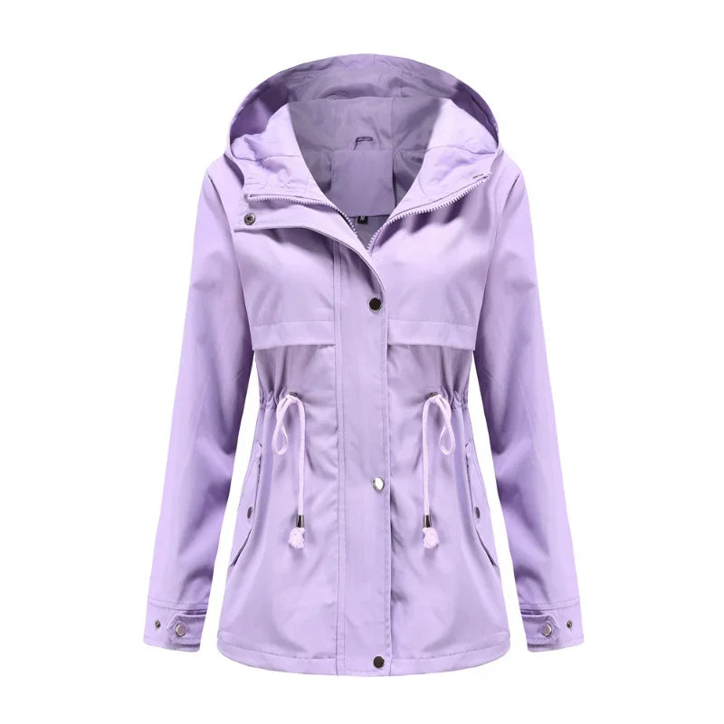 Madeleine - Manteau Imperméable À Capuche