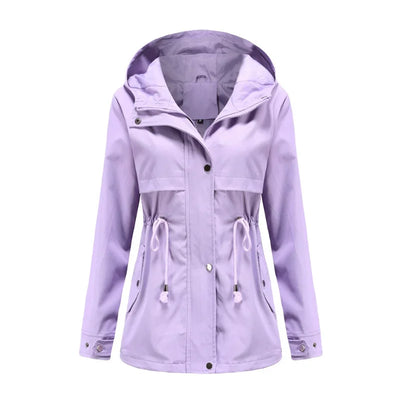 Madeleine - Manteau Imperméable À Capuche