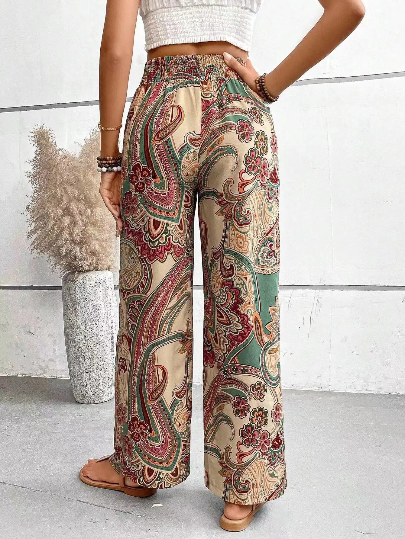 Analyn | Pantalon large bohème