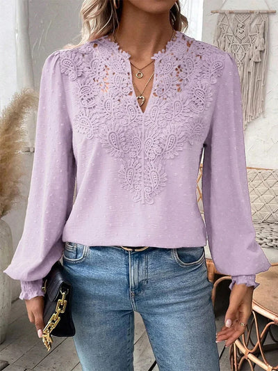 Charlene | Blouse élégante avec des détails raffinés