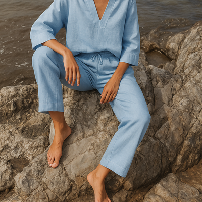 Eloise | Pantalon d'été en lin