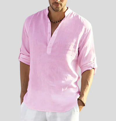 Milo - Chemise en lin - Élegant - Hommes