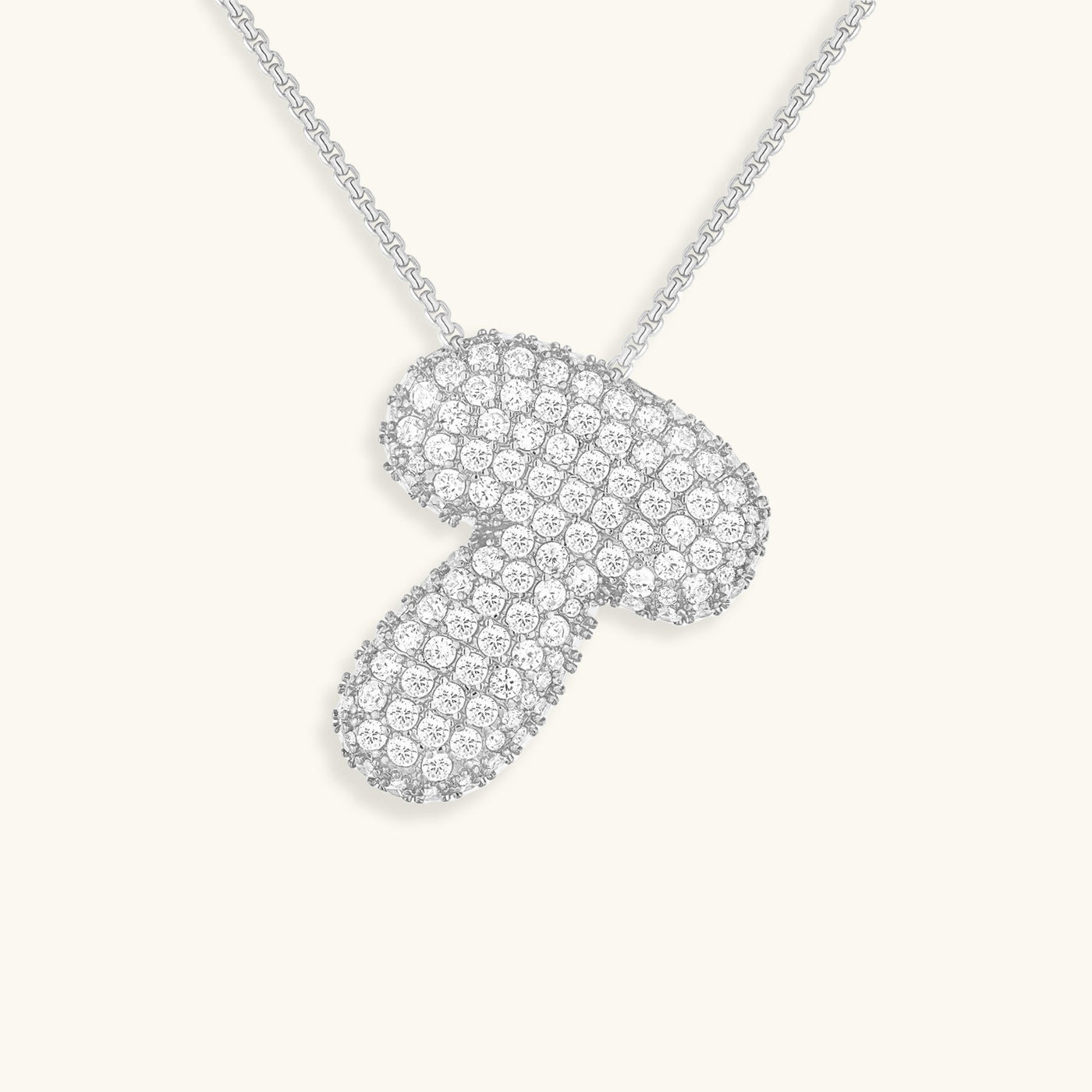 Collier Initiale Diamant – Bubble