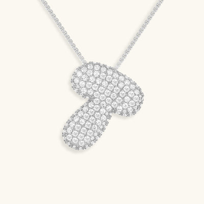Collier Initiale Diamant – Bubble