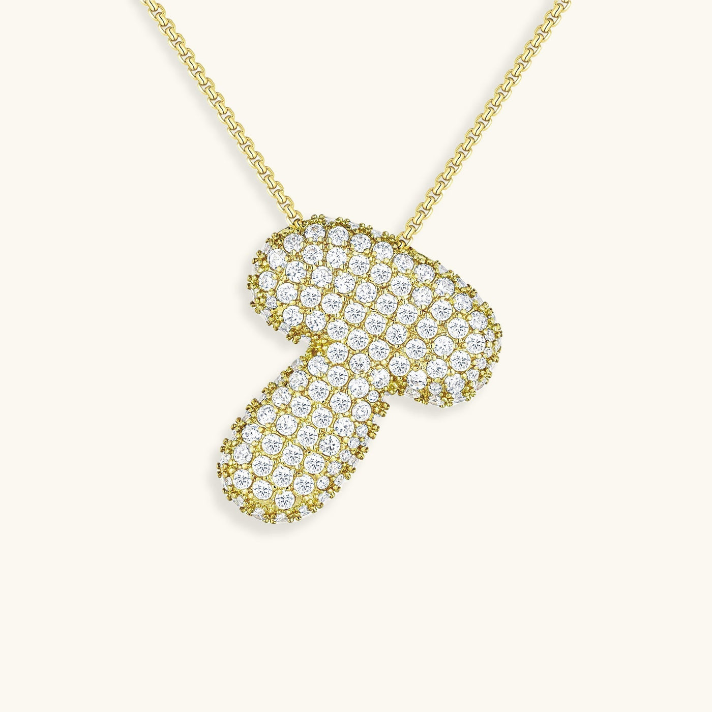 Collier Initiale Diamant – Bubble