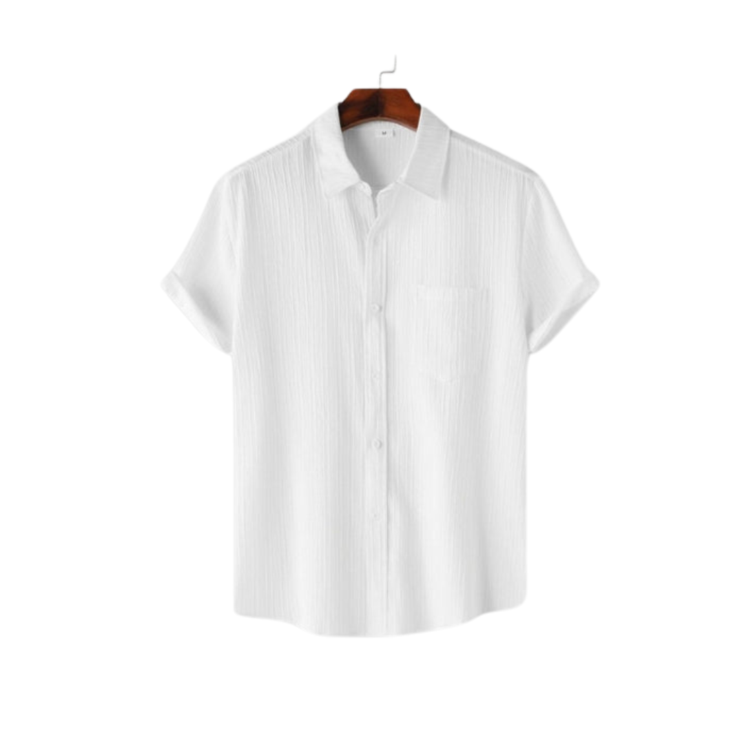 Eryk - Chemise à Manches Courtes - Décontracté - Hommes