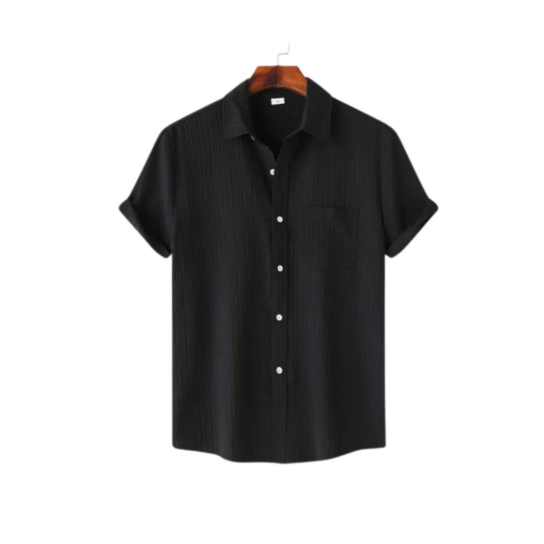 Eryk - Chemise à Manches Courtes - Décontracté - Hommes