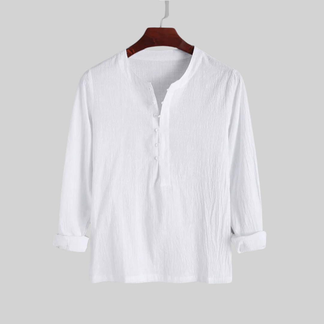 Oisin - Chemise Henley - Décontracté - Hommes
