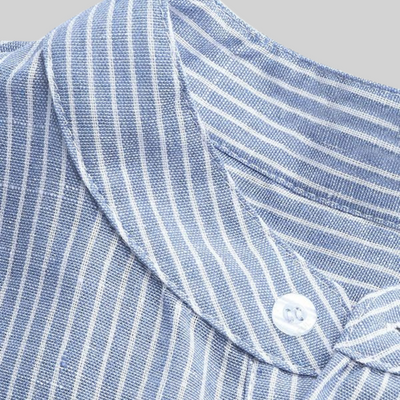 Damian - Chemise Rayée - Élégance Intemporelle - Hommes