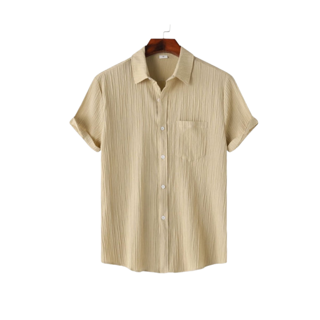 Eryk - Chemise à Manches Courtes - Décontracté - Hommes