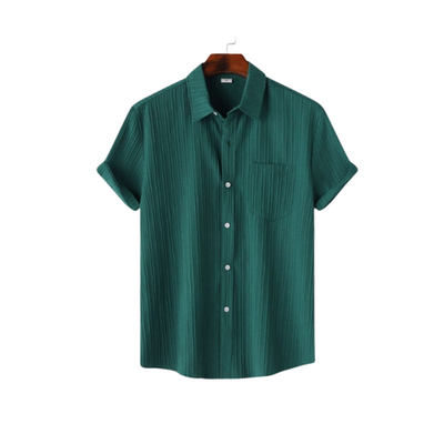 Eryk - Chemise à Manches Courtes - Décontracté - Hommes