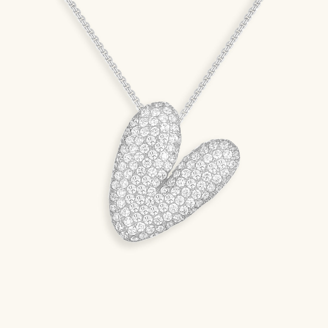 Collier Initiale Diamant – Bubble