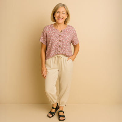 Dolly | Pantalon décontracté à coupe ample