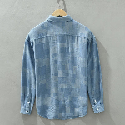 Declan - Chemise en patchwork - Élégant - Hommes