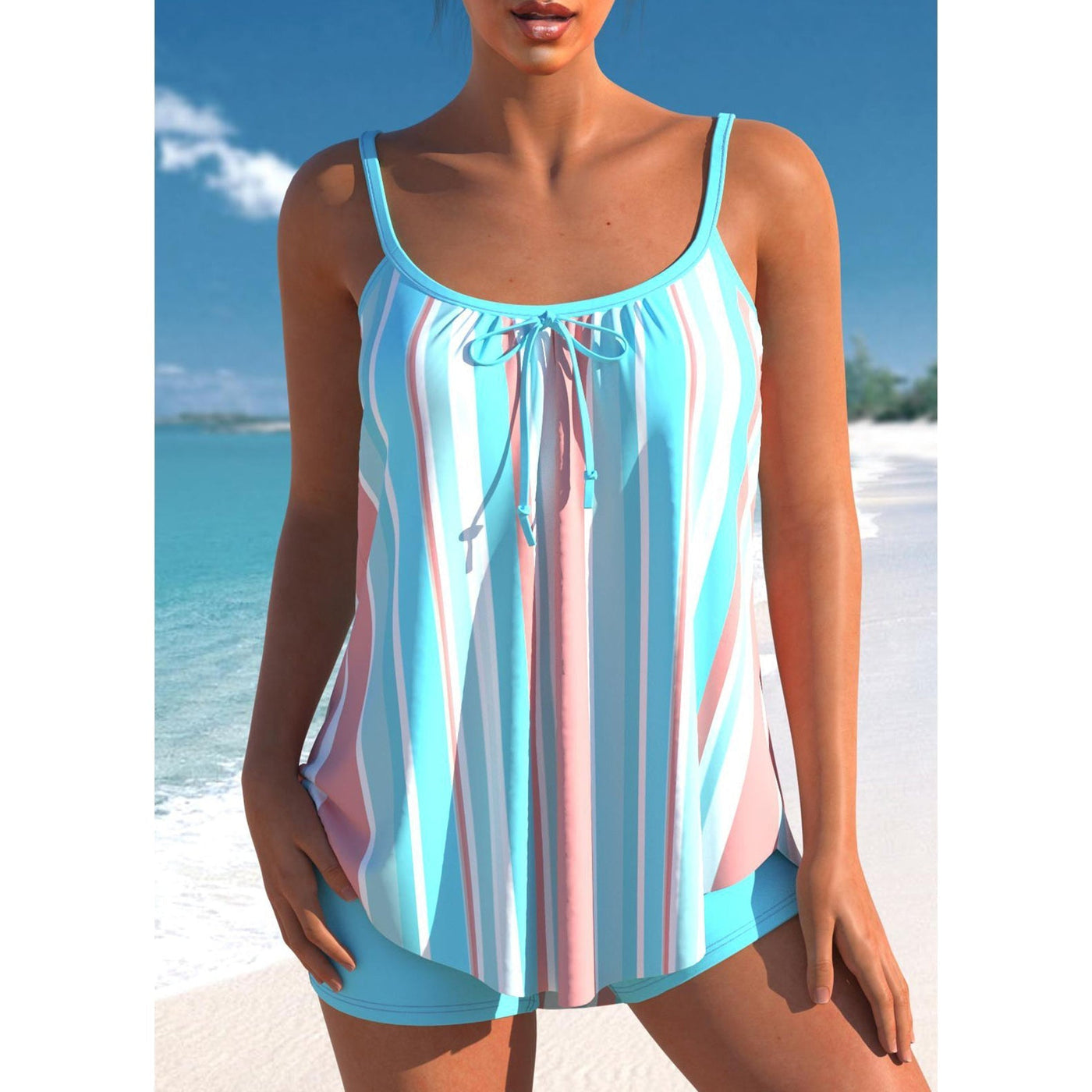 Mireille - Maillot De Bain À Pois Avec Design Classique