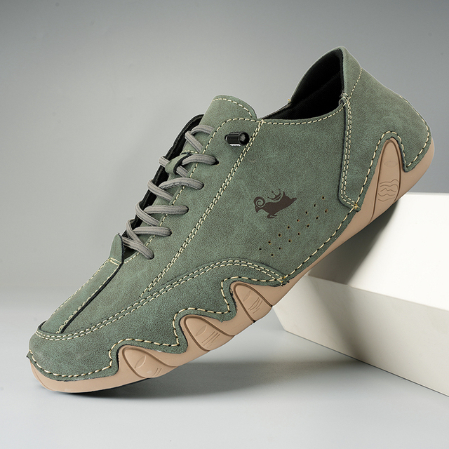 Fleximarche – Chaussures Barefoot En Cuir Unisex, Flexibles Et Confortables