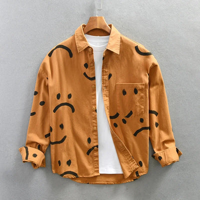 Cyrus - Chemise Smiley - Décontractée - Hommes