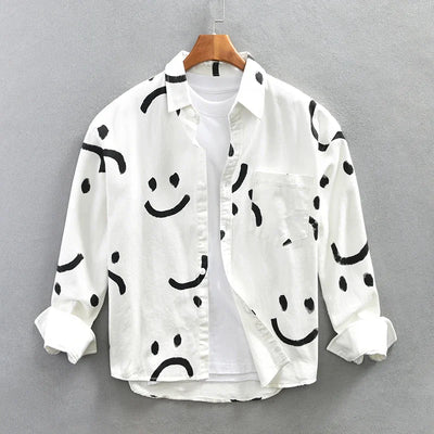Cyrus - Chemise Smiley - Décontractée - Hommes