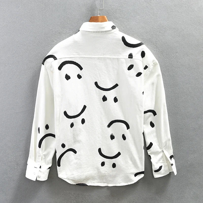 Cyrus - Chemise Smiley - Décontractée - Hommes