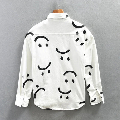 Cyrus - Chemise Smiley - Décontractée - Hommes
