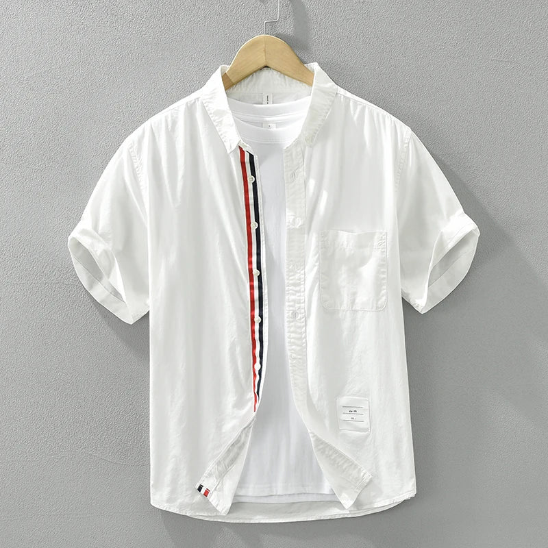 Fabian - Chemise d'été - Style décontracté - Hommes