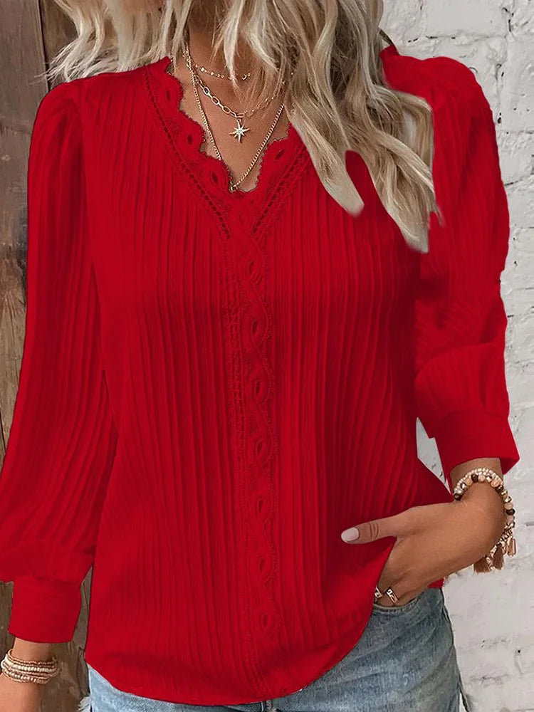 Béatrice - Blouse Oversize Avec Allure Mode