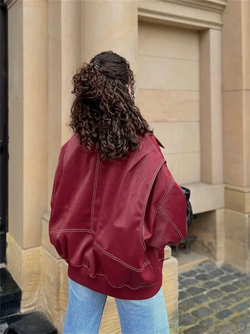 Gabriel – Veste En Cuir Luxueuse Avec Un Style Intemporel