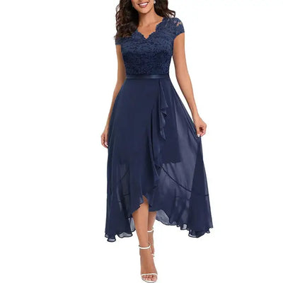 Mathilde - Robe De Soirée En Dentelle Avec Finition Luxueuse