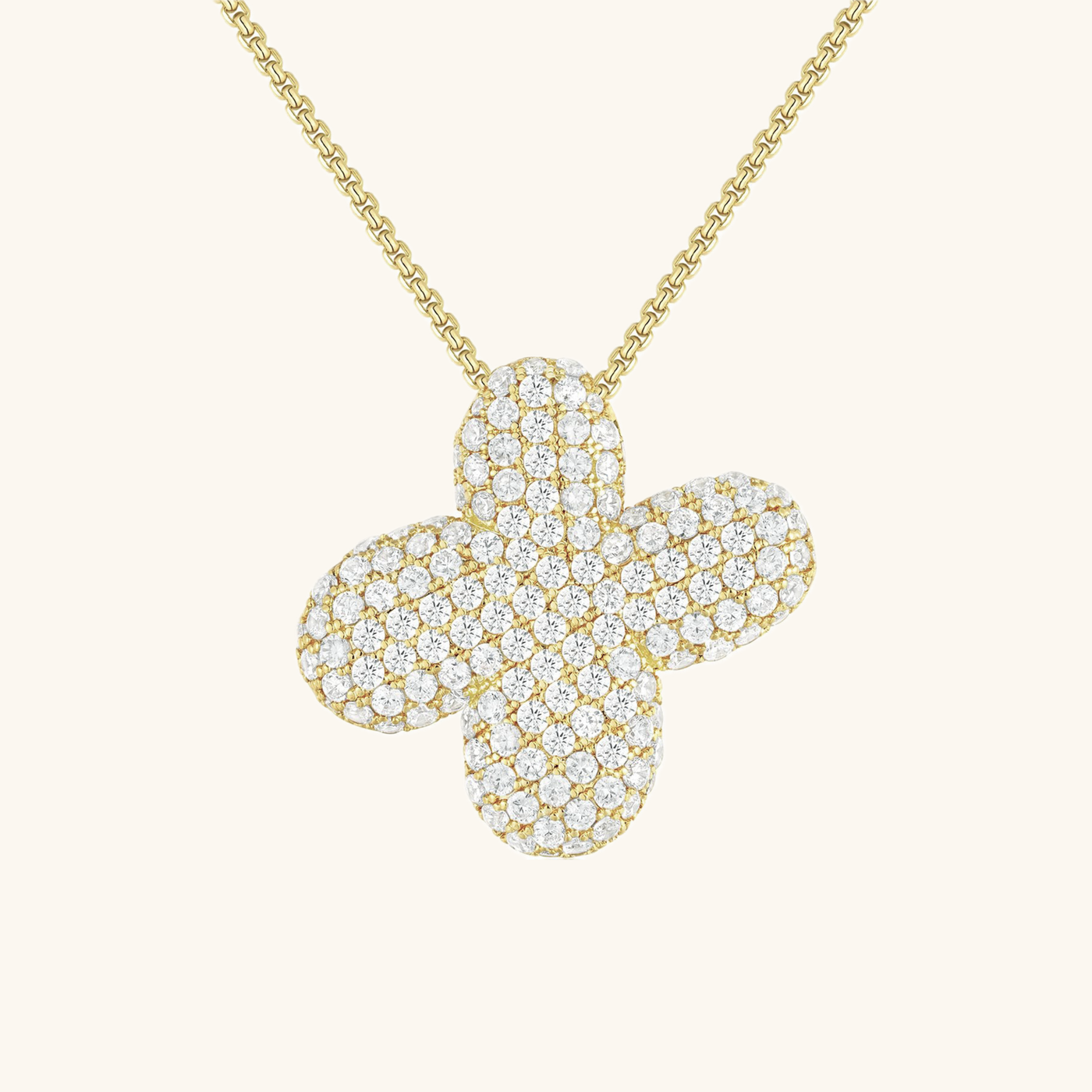 Collier Initiale Diamant – Bubble