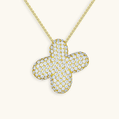 Collier Initiale Diamant – Bubble