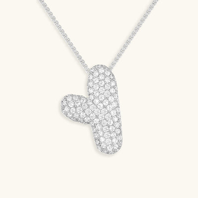 Collier Initiale Diamant – Bubble
