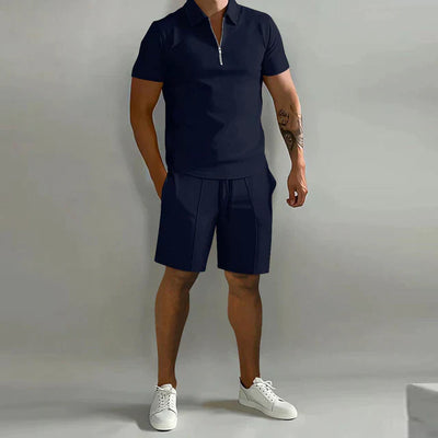 Drew - Polo shirt Set d'été - Décontracté - Coupe ample - Hommes