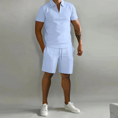 Drew - Polo shirt Set d'été - Décontracté - Coupe ample - Hommes