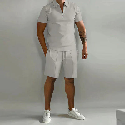 Drew - Polo shirt Set d'été - Décontracté - Coupe ample - Hommes